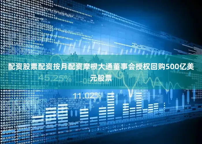 配资股票配资按月配资摩根大通董事会授权回购500亿美元股票