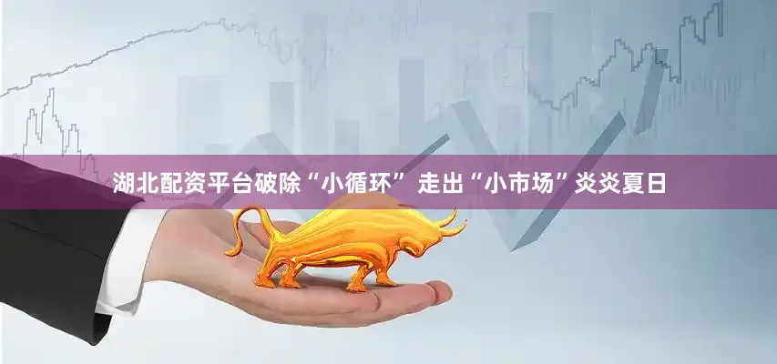 湖北配资平台破除“小循环” 走出“小市场”炎炎夏日