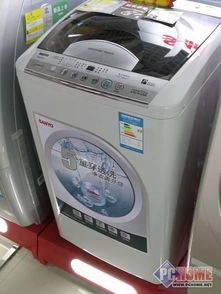 简洁设计高效能力 三洋洗衣机不到1K4